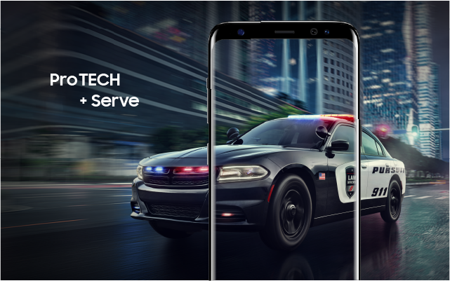 Samsung ProTECH Wearables Campaign Key Concept Visuals for Public Safety Partners | Communication Design for Samsung Smart Wearables | Voraco